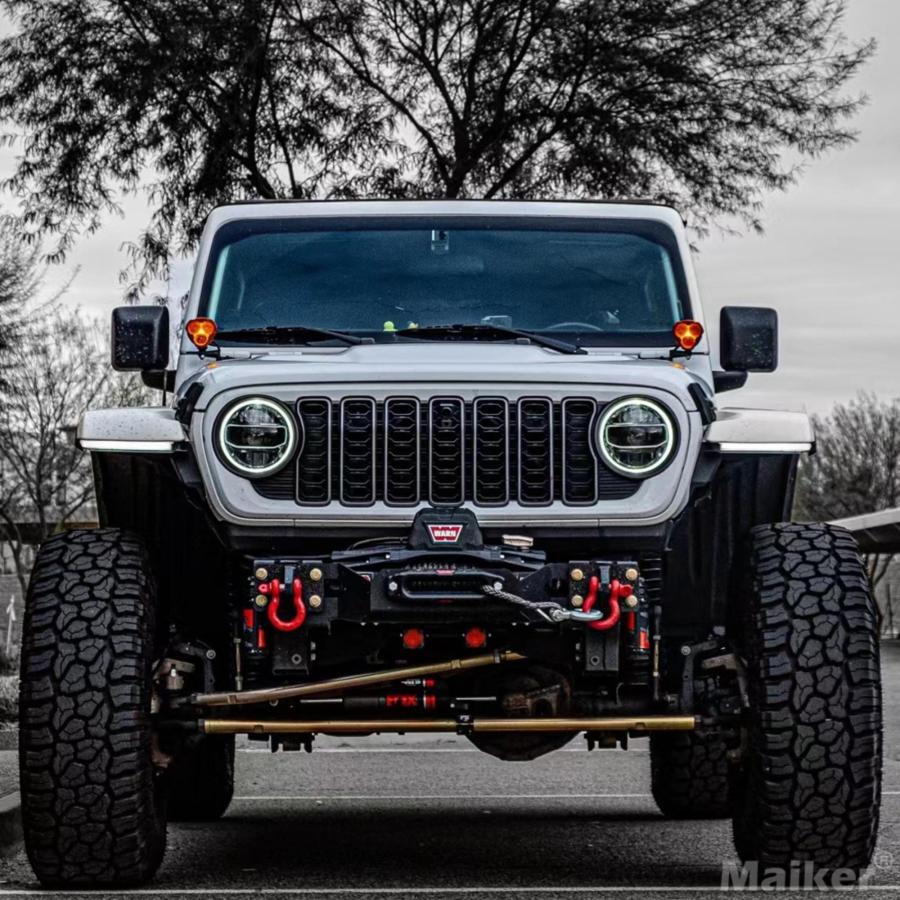 IRONBACK JEEP ラングラー JL JT 2024スタイル 7スロット フロント