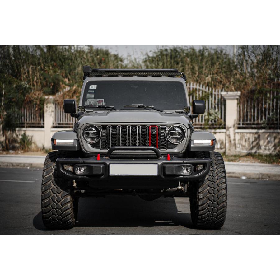 IRONBACK JEEP ラングラー JL JT 2024スタイル 7スロット フロント