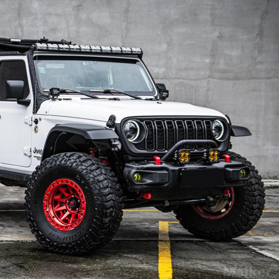 IRONBACK JEEP ラングラー JL JT 2024スタイル 7スロット フロント