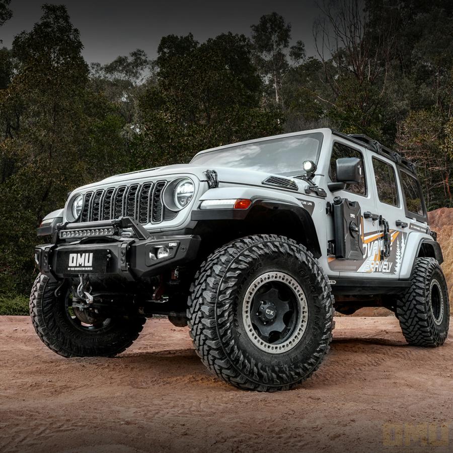 OMU ジープ ラングラー JL グラディエーター JT 用 カーボン & アルミ