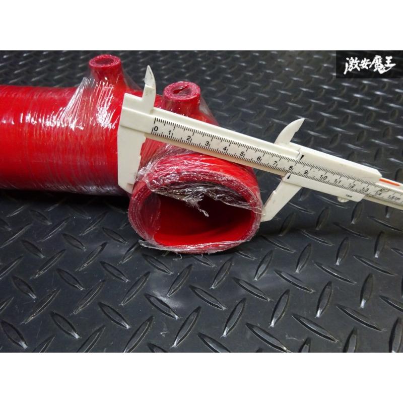 【在庫処分】PERRIN インレット シリコン ホース サクション 内径61mm レッド スバル GRF GVF インプレッサ WRX EJ25ターボ |  | 04