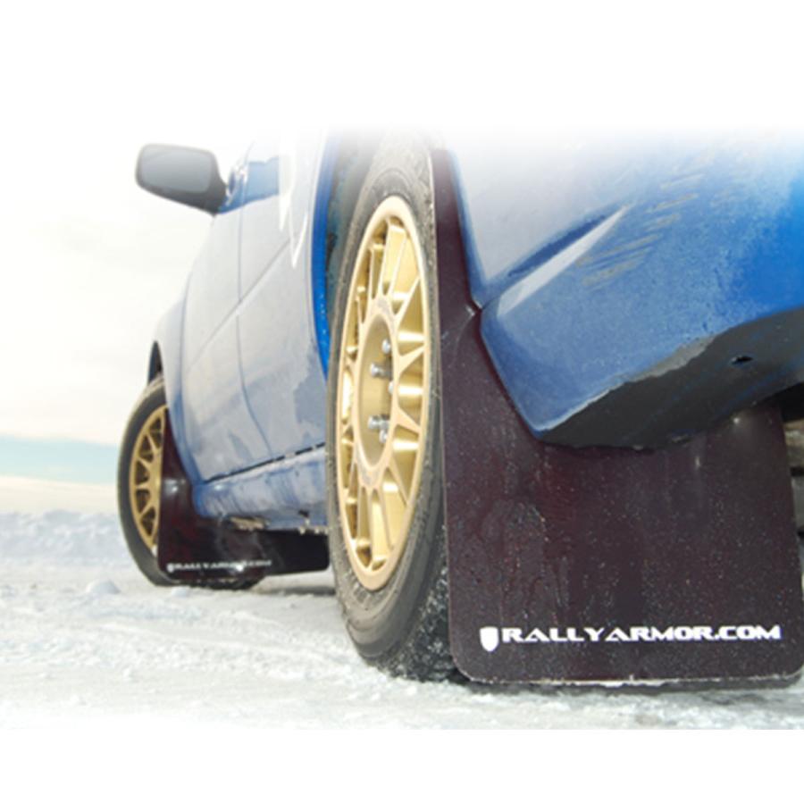 ラリーアーマースプラッシュガード WRX STI GRB GRF 07年～ 黒銀