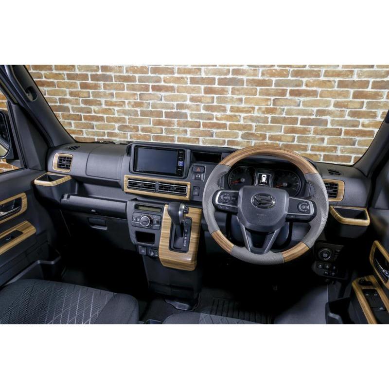 湾岸 S700W S710V アトレーワゴン S700V S710V ハイゼットカーゴ 茶