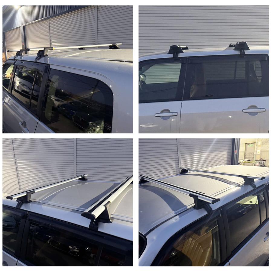 在庫処分】ルーフラック アルミ製 ルーフキャリア サクシード プロ