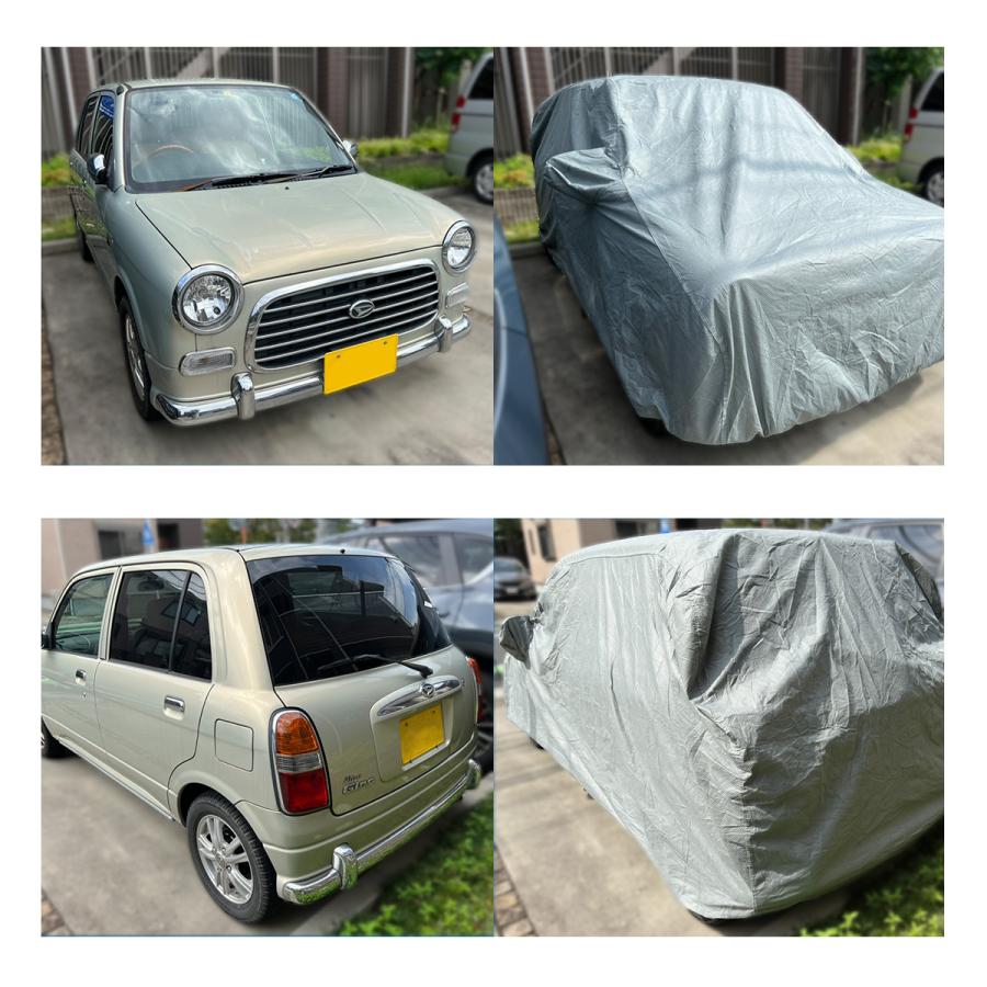S ボディカバー 軽自動車 車 ボディーカバー カーカバー 起毛 自動車カバー 背の低い軽自動車用 汎用タイプ 長さ約343cm 横幅147cm 高さ132cm Tioi343 わくわくファイネスト 通販 Yahoo ショッピング