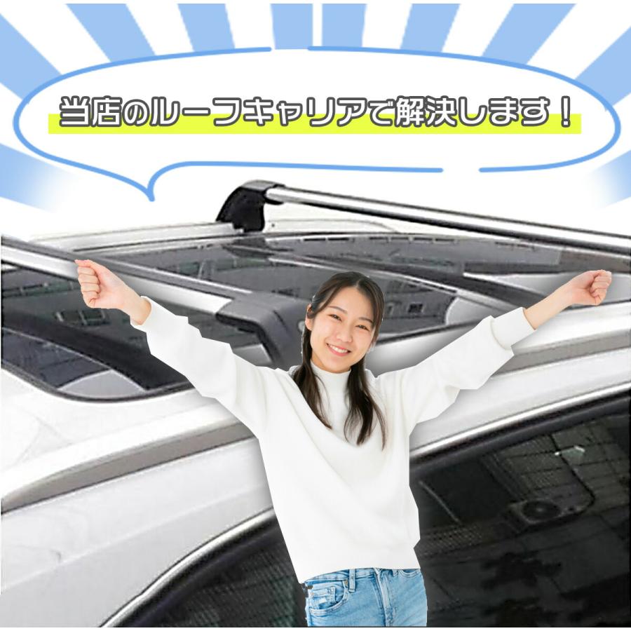 WN アウディ AUDI Q3 8U 前期 2012~2016年 ルーフ クロスバー ラック