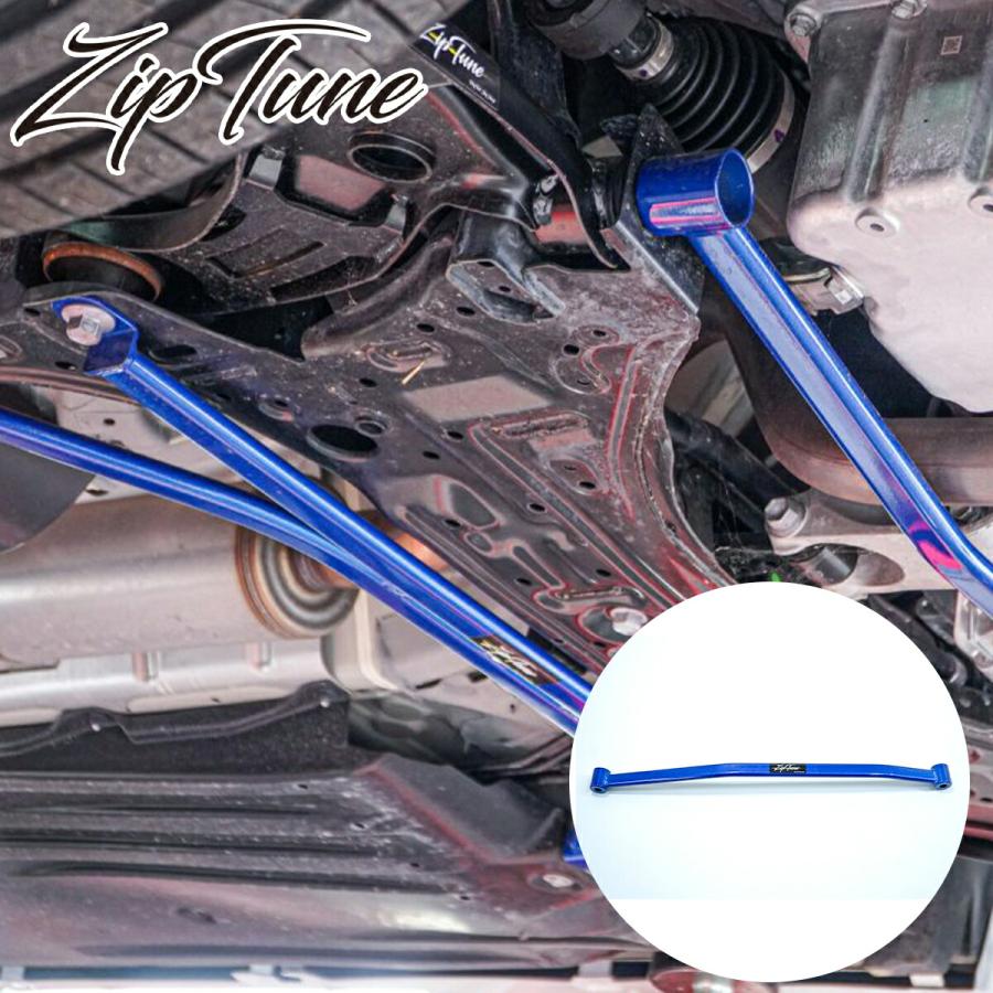 ZipTune ZC33S フロントサブフレームサポート スイフト ブレーキング時