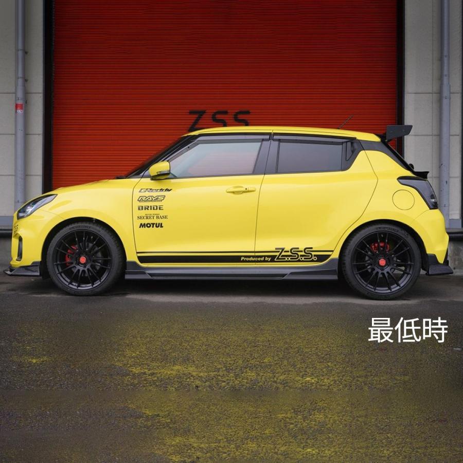 スイフトスポーツZC33Sフルタップ式車高調 ZIPTUNE フルタップ 車高調 SUZUKI ZC33S スイフト スイフトスポーツ