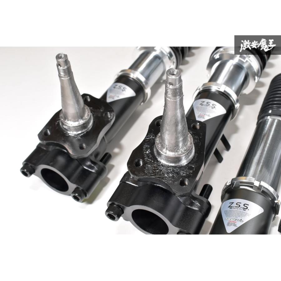 AE86 ネジ式 車高調 フロント ショック スピンドル 純正長カートリッジ用 Z.S.S. カローラ レビン トレノ AE86 ハチロク スピンドル付 Z.S.S.