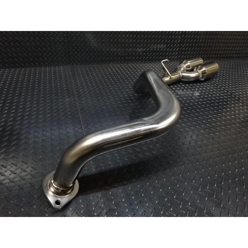 150系プラド用デュアルマフラー ランドクルーザープラド150系 リアサイドマフラー(左右4本出し) ダブル