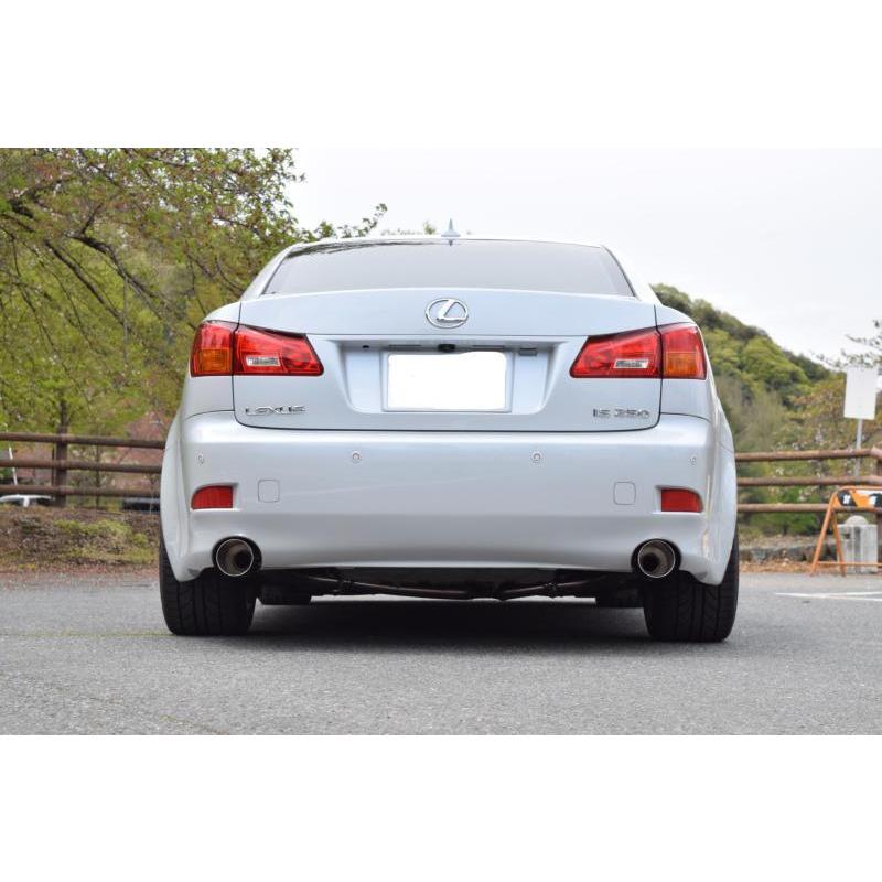 IS250C ストレート マフラー リアピース 120mm オーバル GSE20 IS250C ストレート マフラー リアピース 120mm オーバル GSE20