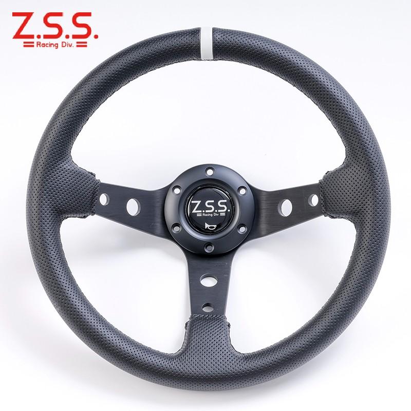 Z.S.S. ディープコーン スポーツ ステアリング 320φ 320mm パンチング