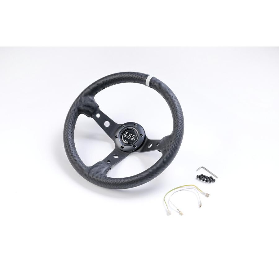 Z.S.S. ディープコーン スポーツ ステアリング 320φ 320mm パンチング