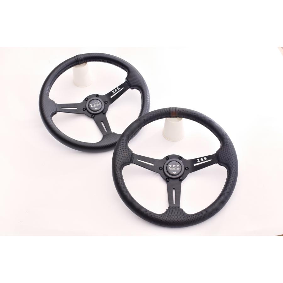Z.S.S. スポーツ ステアリング ハンドル 345φ 345mm セミディープ