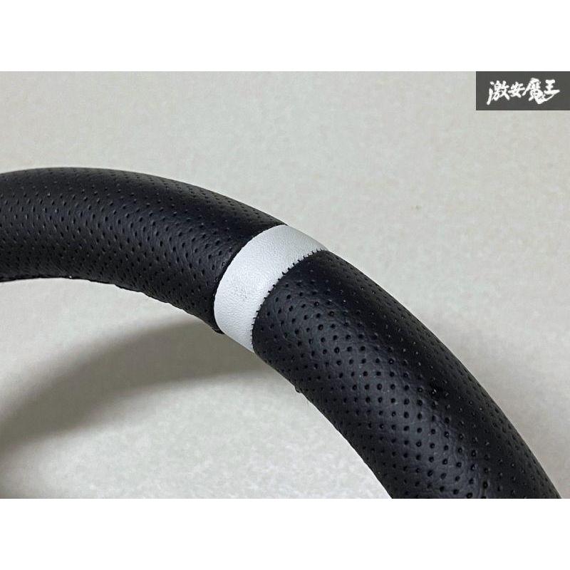 Z.S.S. スポーツ ステアリング 330φ 330mm パンチング レザー調