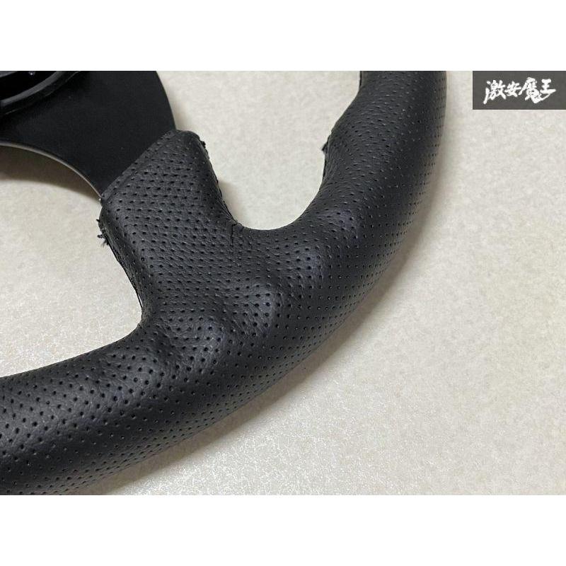 Z.S.S. ステアリング 本体 パンチングレザー Z.S.S. スポーツ ステアリング 330φ 330mm パンチング レザー調