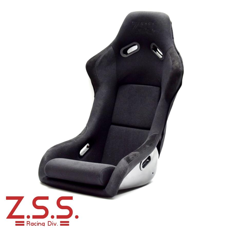 Z.S.S. フルバケットシート フルバケ ブラック 黒色 ブラックステッチ 