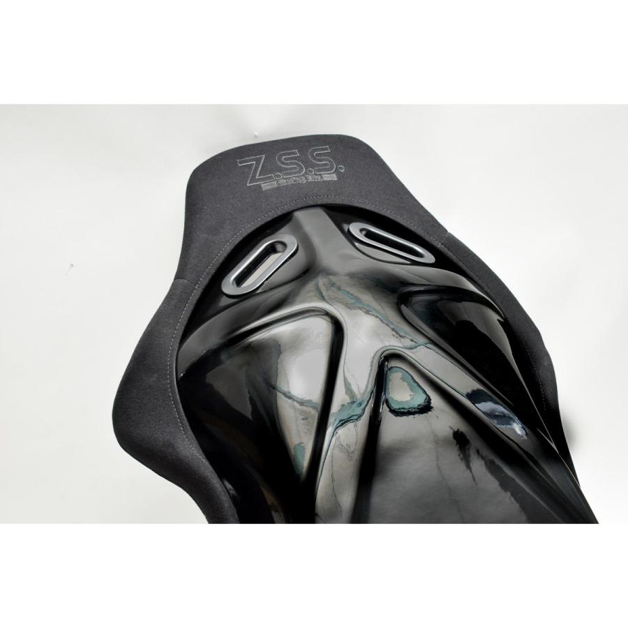 Z.S.S. フルバケットシート フルバケ ブラック 黒色 ブラックステッチ