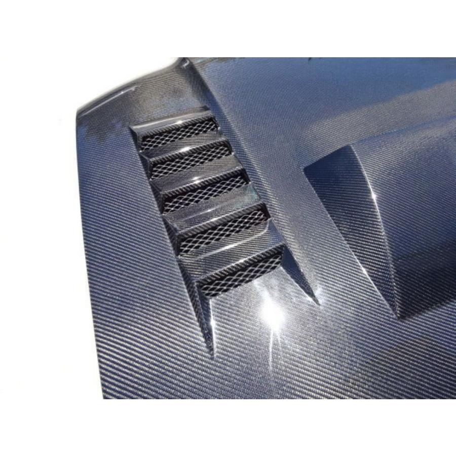 Z.S.S. ZSS GDB インプレッサ 中期 C型 D型 綾織り ダクト付き エアロ カーボンボンネット |  | 04