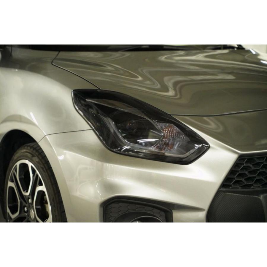 Z.S.S. ZC33S スイフト スイフトスポーツ スモーク ヘッドライトカバー