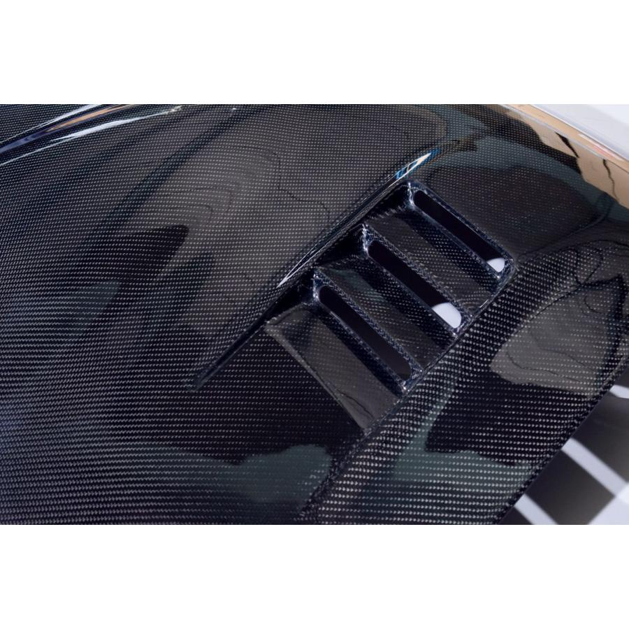 Z.S.S. ZSS L880K コペン COPEN 綾織り ダクト付き エアロ カーボンボンネット |  | 04