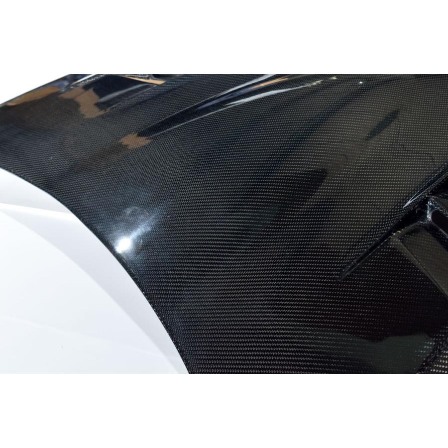 Z.S.S. ZSS L880K コペン COPEN 綾織り ダクト付き エアロ カーボン