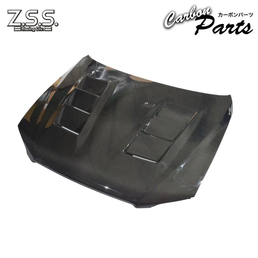 Z.S.S. ZSS SXE10 アルテッツァ 綾織り ダクト付き エアロ カーボンボンネット | 