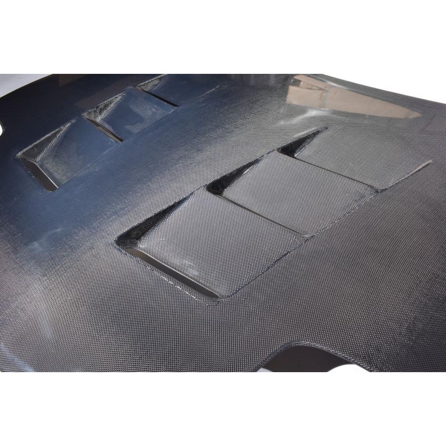 Z.S.S. ZSS FD3S RX-7 RX8 綾織り ダクト付き エアロ カーボンボンネット |  | 04