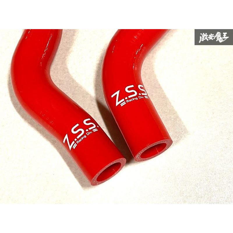 Z.S.S. ZC33S スズキ スイフト スポーツ シリコン ラジエター ホース 赤 2017年〜 K14C ホースバンド付｜nxtrm｜02