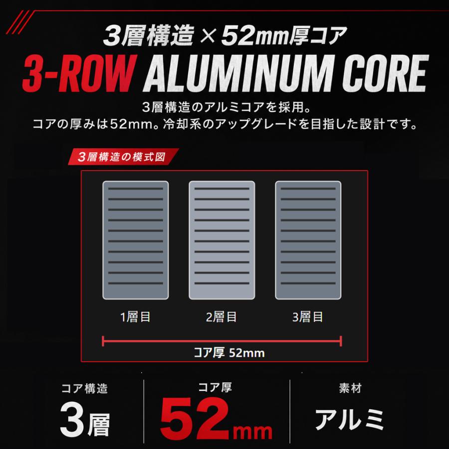 Z.S.S. アルミ 3層 ラジエター S14 S15 シルビア ラジエーター SR20