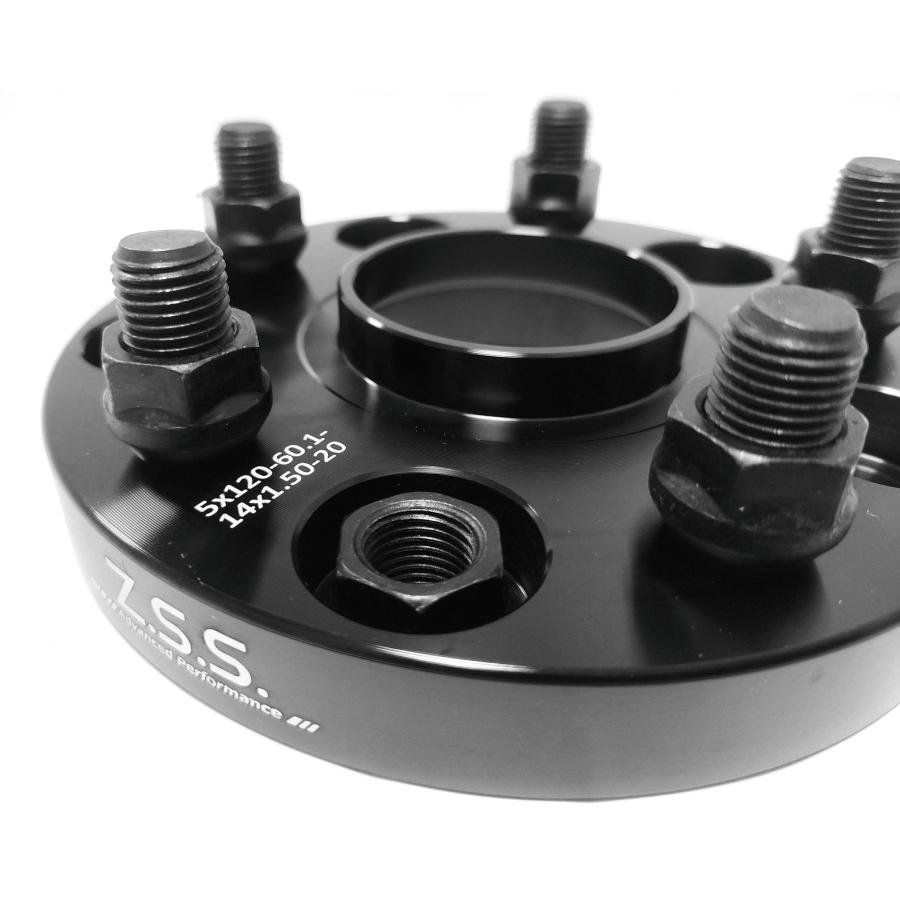 Z.S.S. AP 20mm PCD120 5穴 5x120 ハブ径 60.1φ ハブ一体型 ワイド