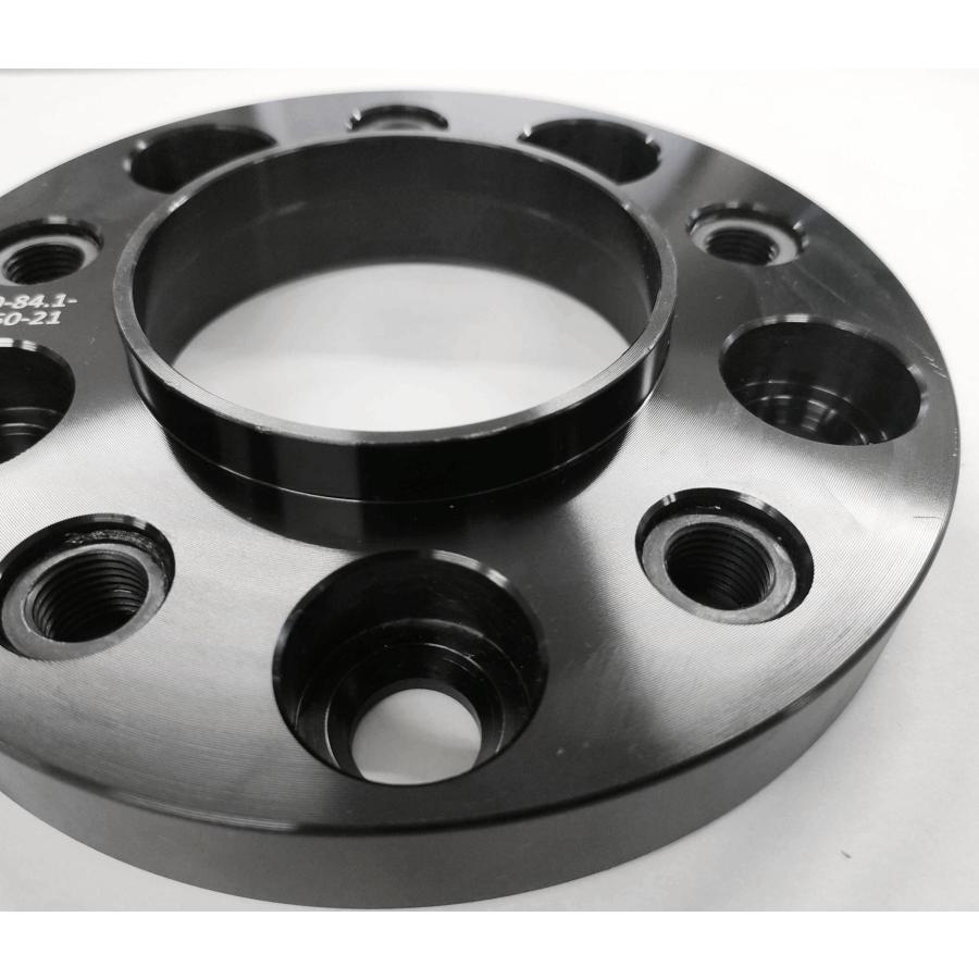 Z.S.S. AP 【4枚セット】 21mm + 25mm ベンツ W463A用 PCD130 5穴 5x130 84.1φ 別止め ワイドトレッド スペーサー ボルト付き W463 Gクラス ゲレンデ Benzの画像