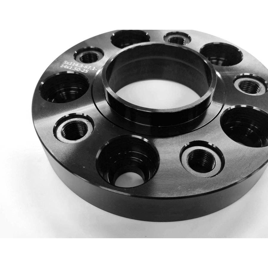 Z.S.S. AP フェラーリ Ferrari F8 Spider Tributo スペーサー 別止め 厚み 25mm PCD114.3 5穴 5x114.3 67.1φ ボルト付き ワイトレ ZSS |  | 02