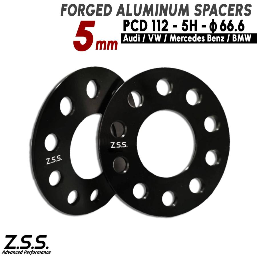 Z.S.S. AP 5mm PCD112 5穴 5x112 ハブ径 66.6φ ワイドトレッド Z.S.S. AP 5mm PCD112 5穴 5x112 ハブ径 66.6φ ワイドトレッド