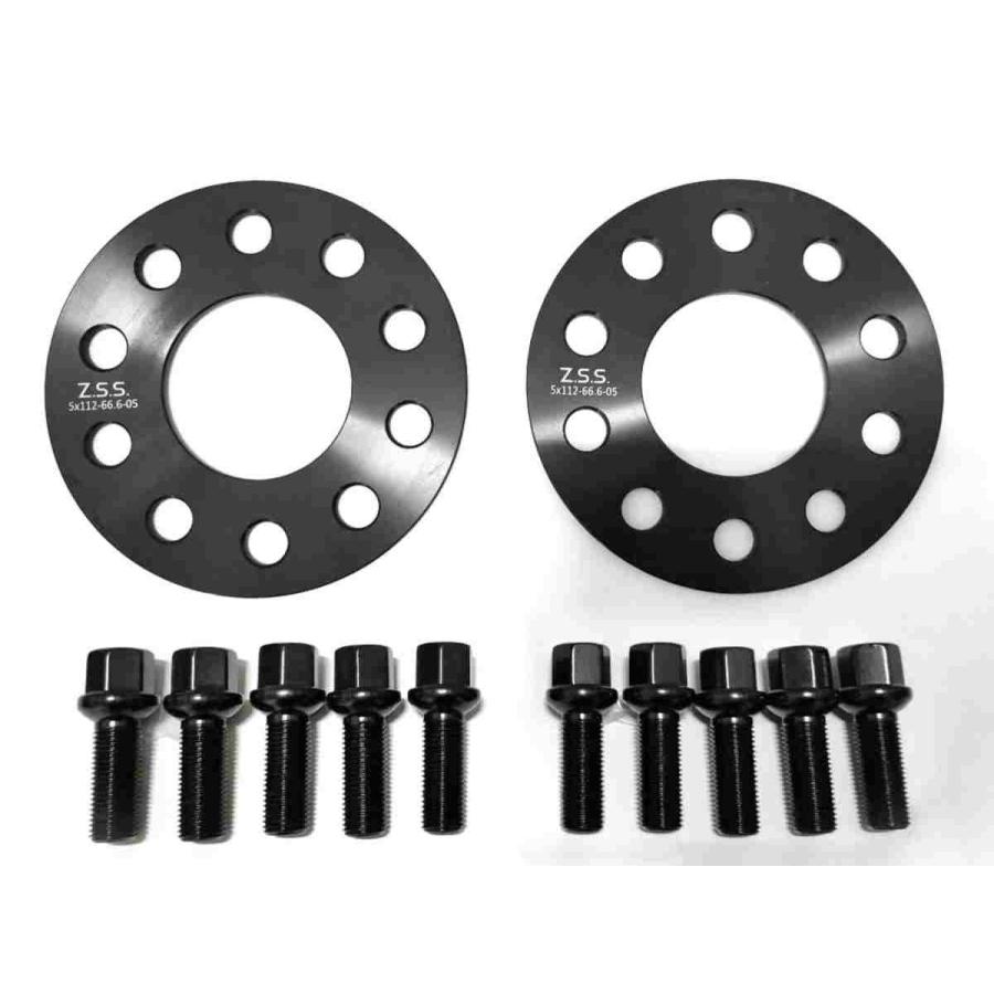 Z.S.S. AP メルセデスベンツ Cクラス W204 スペーサー 5mm 5x112 PCD112 ハブ径66.6φ M14xP1.50 R14ボルト付き |  | 02