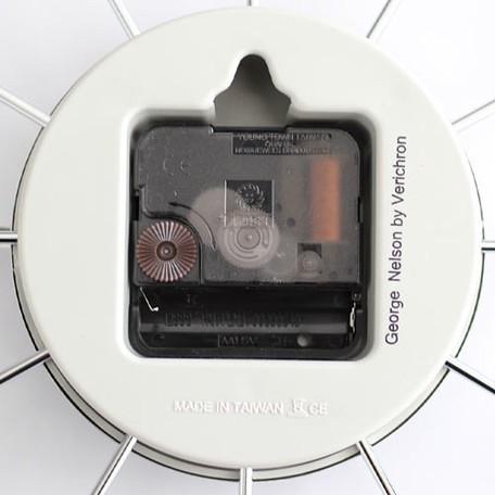 復刻版 壁掛け時計 ジョージ・ネルソン フェリス クロック シルバー リプロダクト ジェネリック製品  デザイナーズ家具 北欧 おしゃれ 海外