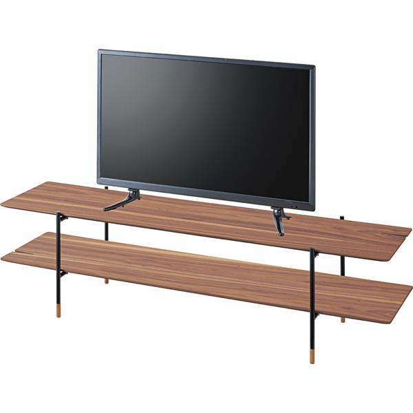 冬バーゲン 収納 おしゃれ 幅150 奥行き41 5 高さ38 5cm テレビ台 木製 ウォールナット突板 天然木 テレビ台 自然素材 無垢 送料 無料 北欧 脚付 ナチュラル Tvボード テレビ台 キャビネット