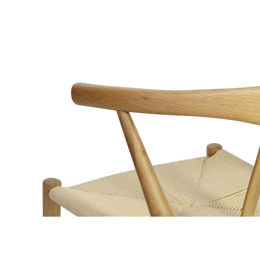 ダイニングチェア オーク無垢材 リボーンチェア ペーパーコードチェア