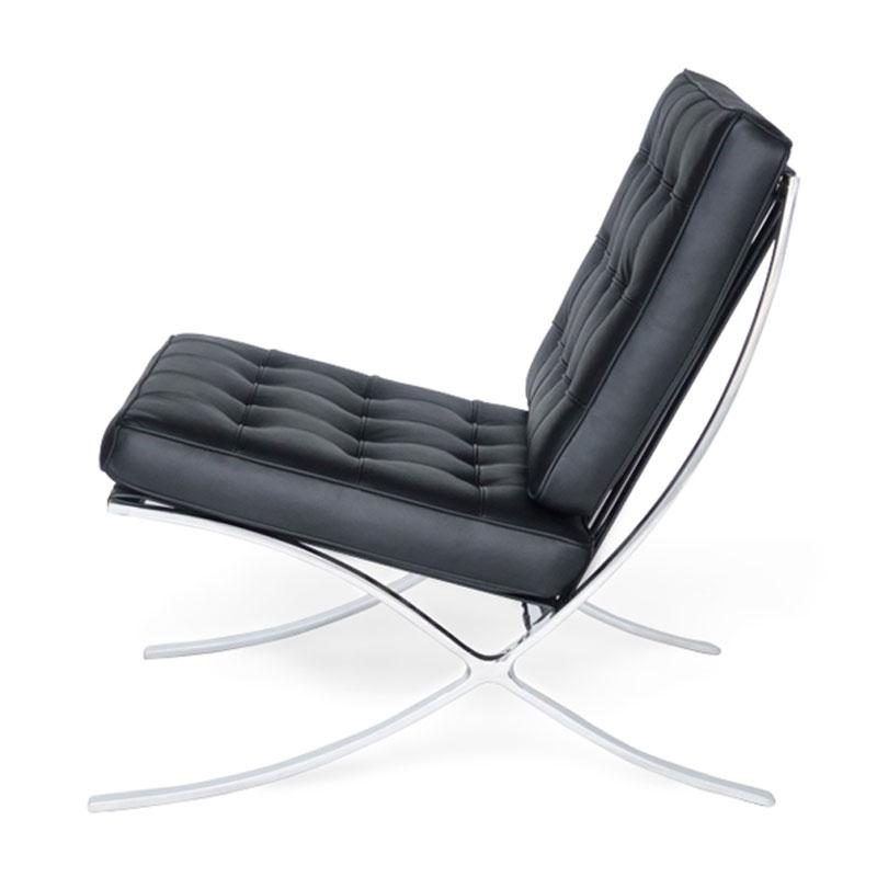 ミース・ファン・デル・ローエ バルセロナチェア 本革 レザー仕様 リ