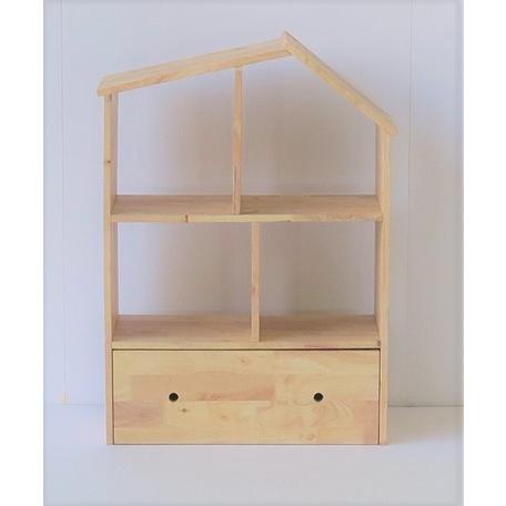 おもちゃ収納 シェルフ ハウスシェルフII 天然木 木製 無垢材 棚 家具 子ども部屋 かわいい おしゃれ 北欧 ナチュラルシグネチャー_5
