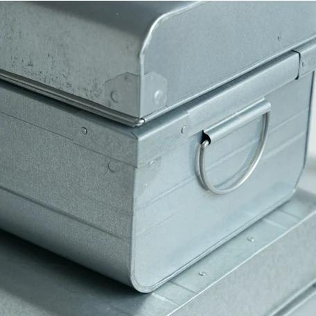 収納ケース クラシックトランクボックス S・M・L 3点セット ブリキ