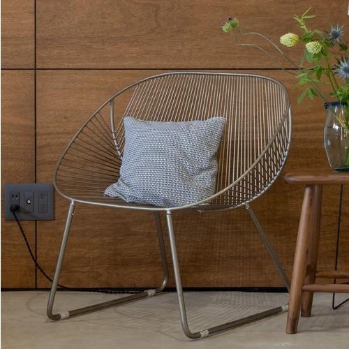 ienowa（イエノワ） パーソナルソファ ワイドチェアー アイアン 一人