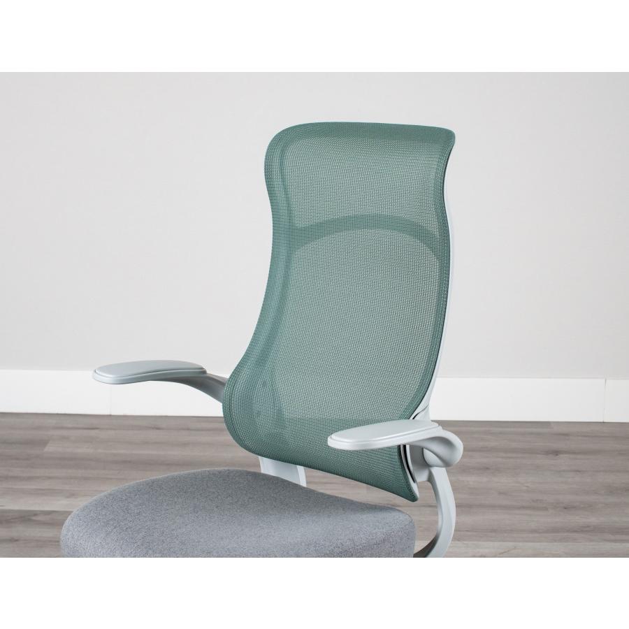 デスクチェア 肘掛け キャスター付き 回転 昇降式 黒脚 ブラック