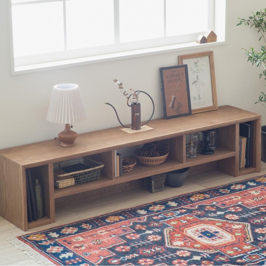 ienowa（イエノワ） テレビ台 幅180cm ローボード 天然木 木製 タモ材