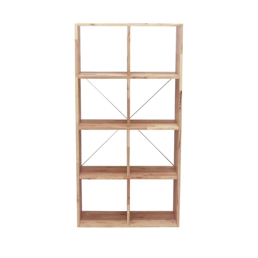 オープンシェルフ 2×4 本棚 天然木 木製 無垢材 シンプル 棚 巾 オープンシェルフ 2×4 本棚 天然木 木製 無垢材 シンプル 棚 巾