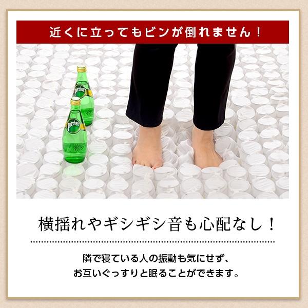 マットレス 97×195cm 厚み20cm ポケットコイル スプリング シングル S