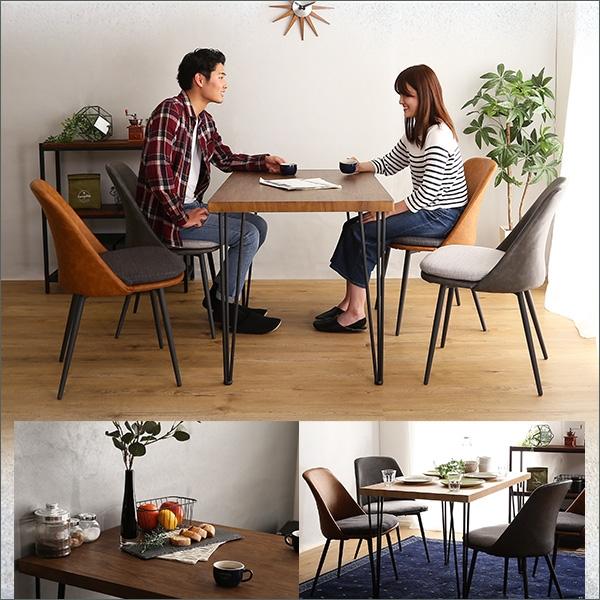 ダイニングテーブルセット4人用 5点セット幅110cmダイニングテーブルリビング ダイニングテーブルセット 5点セット 幅110cm 4人用 ヴィンテージ