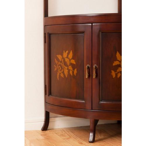 クロシオ コーナーラック ブラウン 幅45cm ブラウン 幅45cm