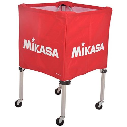 ミカサ(MIKASA) ボールカゴ(箱形)小 3点セットフレーム・幕体・キャリーケースレッド BC-SP-SS R SP SS レッド ボールカゴ 小 BC