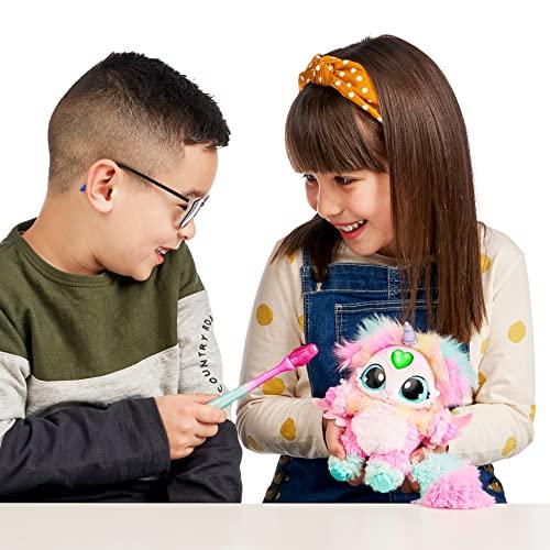 Magic Mixies インタラクティブ8インチ プラッシュトイ 50以上の音と反応 レインボー 